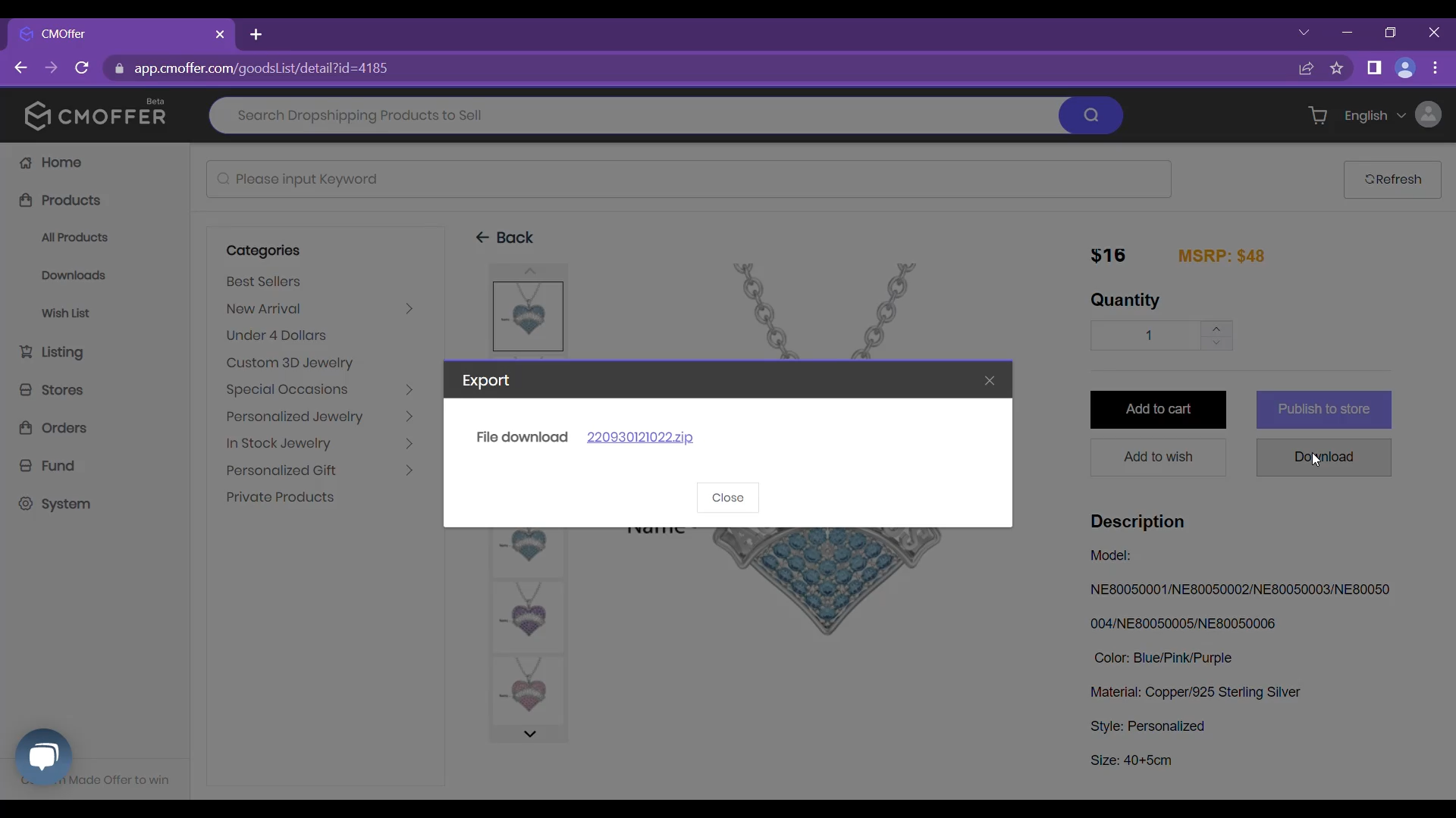 How to Import a Product to Etsy